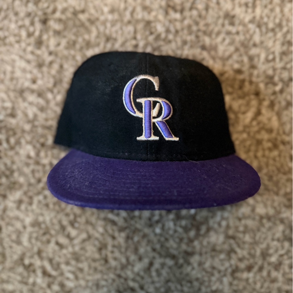 New Era Colorado Rockies fitted 7 1/2 used